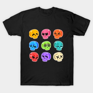 Pride Skulls cute T-Shirt